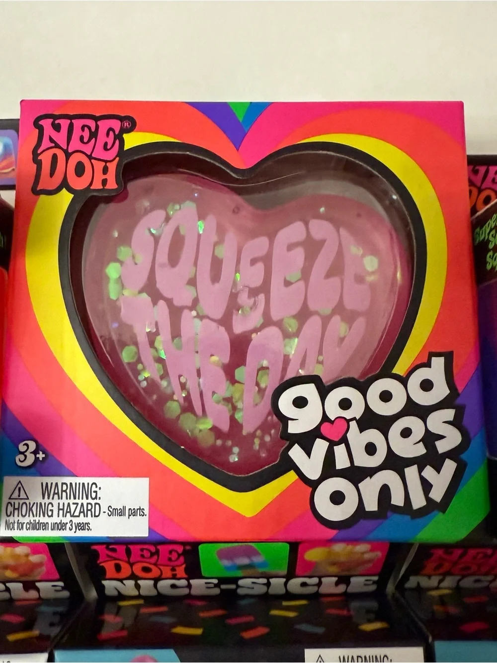 NeeDoh Bundle - Nice-Sicle, Good Vibes Only, Nice Cube Swirl